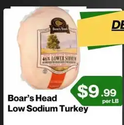 Market Place on Oakton Boar's Head Low Sodium Turkey offer