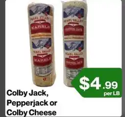Market Place on Oakton Colby Jack, Pepperjack or Colby Cheese offer
