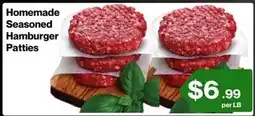 Market Place on Oakton Homemade Seasoned Hamburger Patties offer