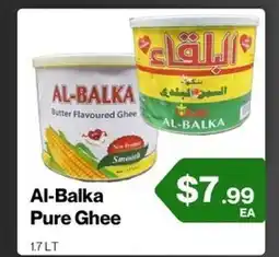Market Place on Oakton Al-Balka Pure Ghee offer