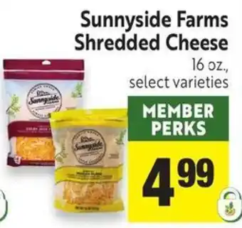 Sunnyside Farms Shredded Cheese