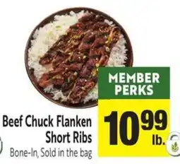 Save Mart Beef chuck flanken short ribs offer