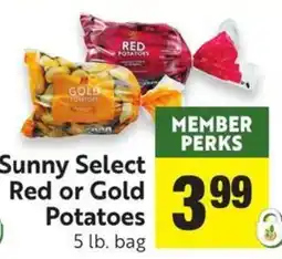 Save Mart Sunny Select Red or Gold Potatoes offer