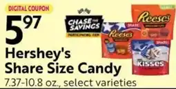 Save Mart Hershey's Share Size Candy offer