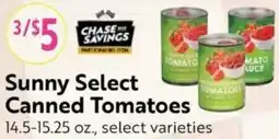 Save Mart Sunny Select Canned Tomatoes offer
