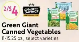 Save Mart Green Giant Canned Vegetables offer