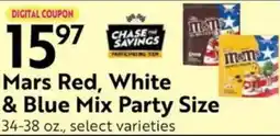 Save Mart Mars Red, White & Blue Mix Party Size offer
