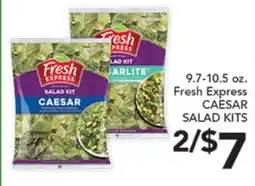Pete's Fresh Market 9.7-10.5 oz. Fresh Express CAESAR SALAD KITS offer