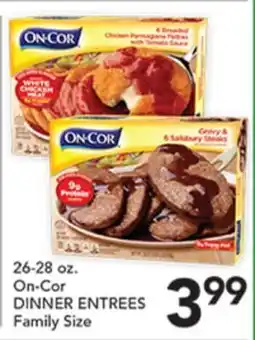 Pete's Fresh Market On-Cor DINNER ENTREES offer