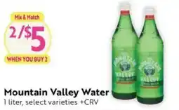 Save Mart Mountain Valley Water offer