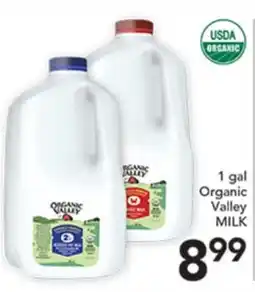 Pete's Fresh Market 1 gal Organic Valley MILK offer