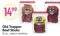 Save Mart Old Trapper Beef Sticks offer