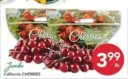 Pete's Fresh Market JUMBO CALIFORNIA CHERRIES offer