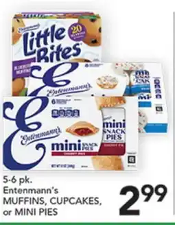 Pete's Fresh Market Entenmann's MUFFINS, CUPCAKES, or MINI PIES offer