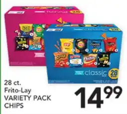 Pete's Fresh Market 28 ct. Frito-Lay VARIETY PACK CHIPS offer