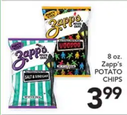 Pete's Fresh Market 8 oz. Zapp's POTATO CHIPS offer