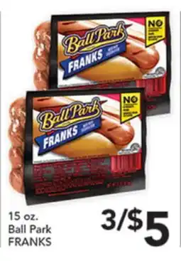 Pete's Fresh Market 15 oz. Ball Park FRANKS offer