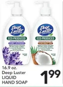 Pete's Fresh Market 16.9 oz. Deep Luster LIQUID HAND SOAP offer