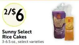Save Mart Sunny Select Rice Cakes offer