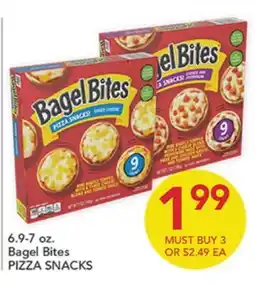 Pete's Fresh Market 6.9-7 oz. Bagel Bites PIZZA SNACKS offer