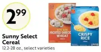 Save Mart Sunny Select Cereal offer