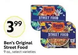 Save Mart Ben's Original Street Food offer