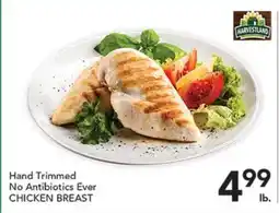 Pete's Fresh Market Hand Trimmed No Antibiotics Ever CHICKEN BREAST offer