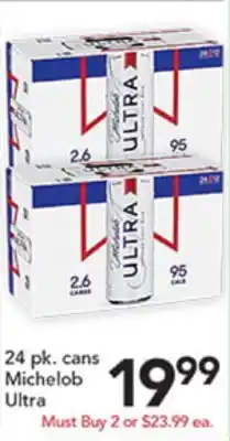 Pete's Fresh Market Michelob Ultra offer