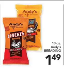 Pete's Fresh Market 10 oz. Andy's BREADING offer