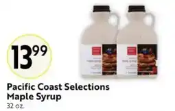 Save Mart Pacific Coast Selections Maple Syrup offer