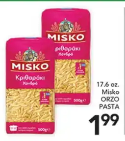 Pete's Fresh Market 17.6 oz. Misko ORZO PASTA offer