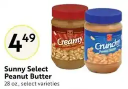 Save Mart Sunny Select Peanut Butter offer