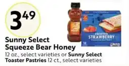 Save Mart Sunny Select Squeeze Bear Honey offer