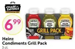 Save Mart Heinz Condiments Grill Pack offer