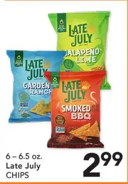 Pete's Fresh Market 6 - 6.5 oz. Late July CHIPS offer