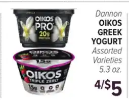 Cermak Fresh Market Dannon OIKOS GREEK YOGURT offer