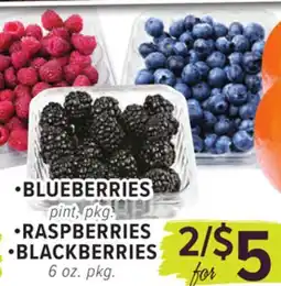 Cermak Fresh Market •BLUEBERRIES •RASPBERRIES •BLACKBERRIES offer