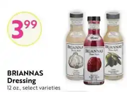 Save Mart Briannas dressing offer
