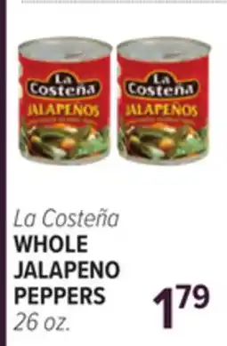 Cermak Fresh Market La Costeña WHOLE JALAPEÑO PEPPERS offer