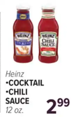 Cermak Fresh Market Heinz •COCKTAIL •CHILI SAUCE offer