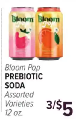 Cermak Fresh Market Bloom Pop PREBIOTIC SODA offer