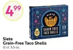Save Mart Siete Grain Free Taco Shells offer