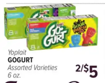 Cermak Fresh Market Yoplait GOGURT offer