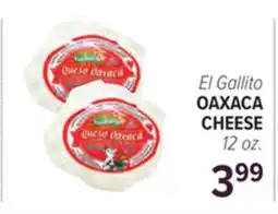 Cermak Fresh Market El Gallito OAXACA CHEESE offer