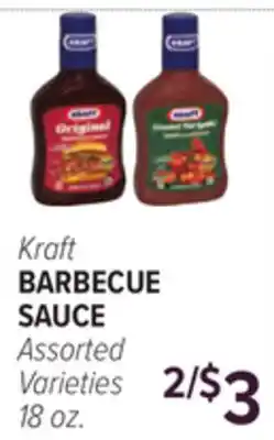 Cermak Fresh Market Kraft BARBECUE SAUCE offer