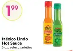Save Mart México Lindo Hot Sauce offer
