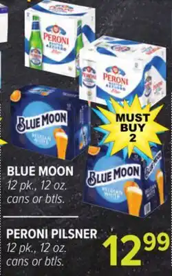 Cermak Fresh Market BLUE MOON, PERONI PILSNER offer