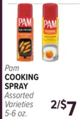 Cermak Fresh Market Pam COOKING SPRAY offer