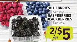 Cermak Fresh Market BLUEBERRIES, RASPBERRIES, BLACKBERRIES offer