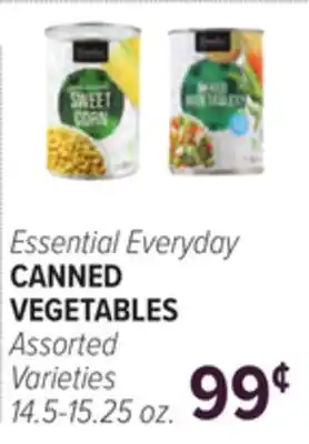 Cermak Fresh Market Essential Everyday CANNED VEGETABLES offer